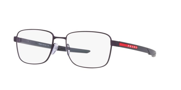 Brillen Prada Linea Rossa PS 54OV (UR71O1) farbe blue navy form quadratisch gläser demo lens