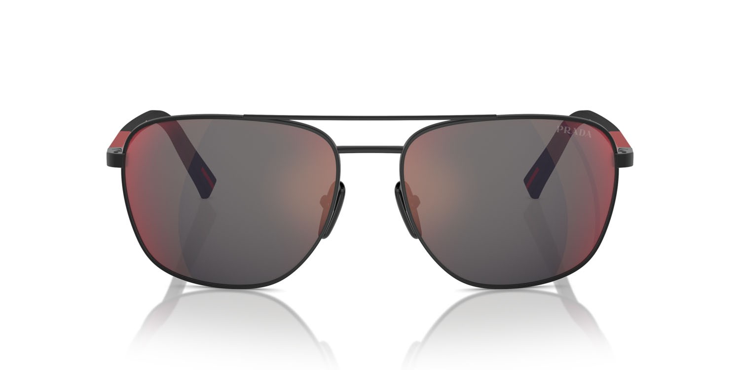 Sunglasses Prada Linea Rossa PS 54ZS (DG008F) shape oval 