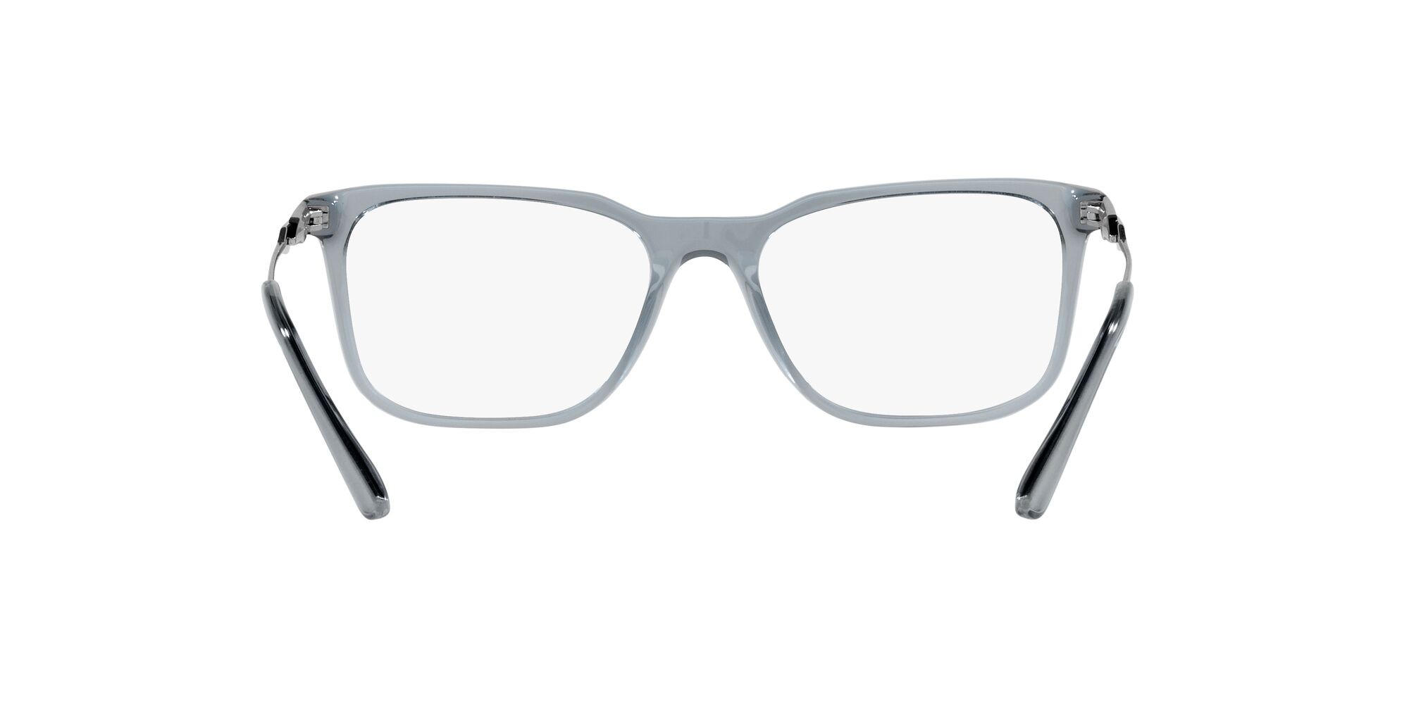 Eyeglasses Prada PR 05ZV (19F1O1) color crystal graphite shape rectangle lenses lente demo