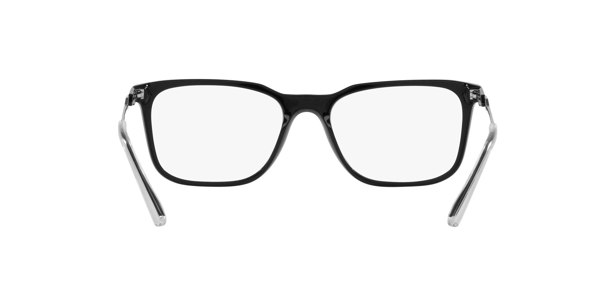 Eyeglasses Prada PR 05ZV (1AB1O1) color nero shape rectangle lenses lente demo