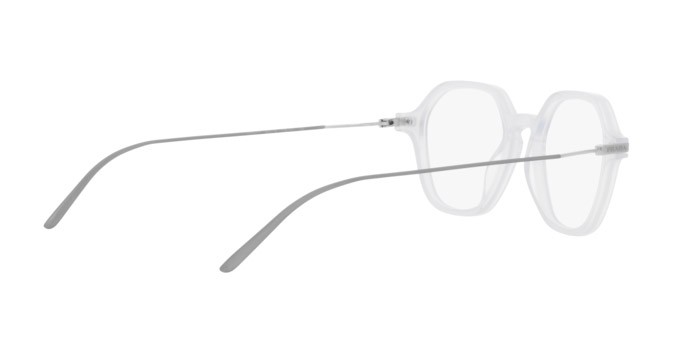Brillen Prada PR 07YV (17B1O1) farbe opal white form quadratisch gläser lente demo