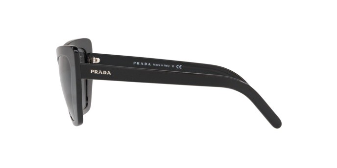 Sonnenbrillen Prada Catwalk PR 08VS (1AB5S0) farbe black/ form cat-eye gläser grey