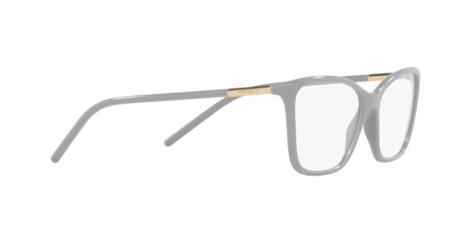 Brillen Prada PR 08WV (07W1O1) farbe fiordaliso form cat-eye gläser demo lens