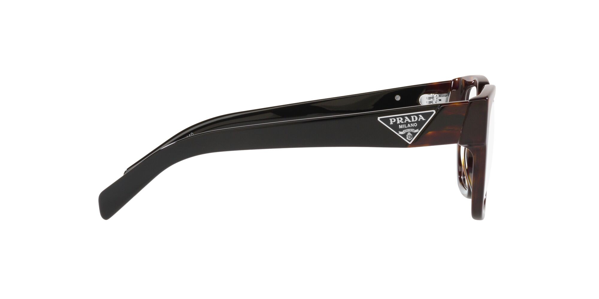 Eyeglasses Prada PR 08ZV (2AU1O1) color tartarugato shape square lenses lente demo