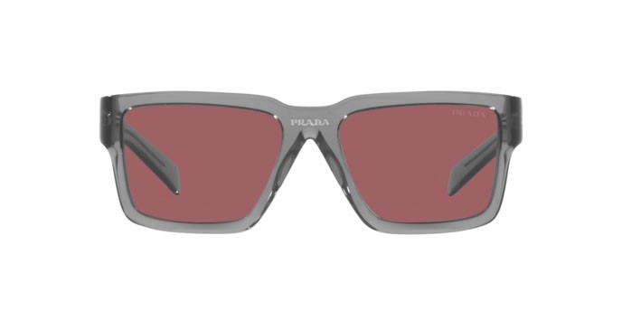 Sonnenbrillen Prada PR 09YS (08U0A0) farbe fume crystal form rechteckig gläser dark violet