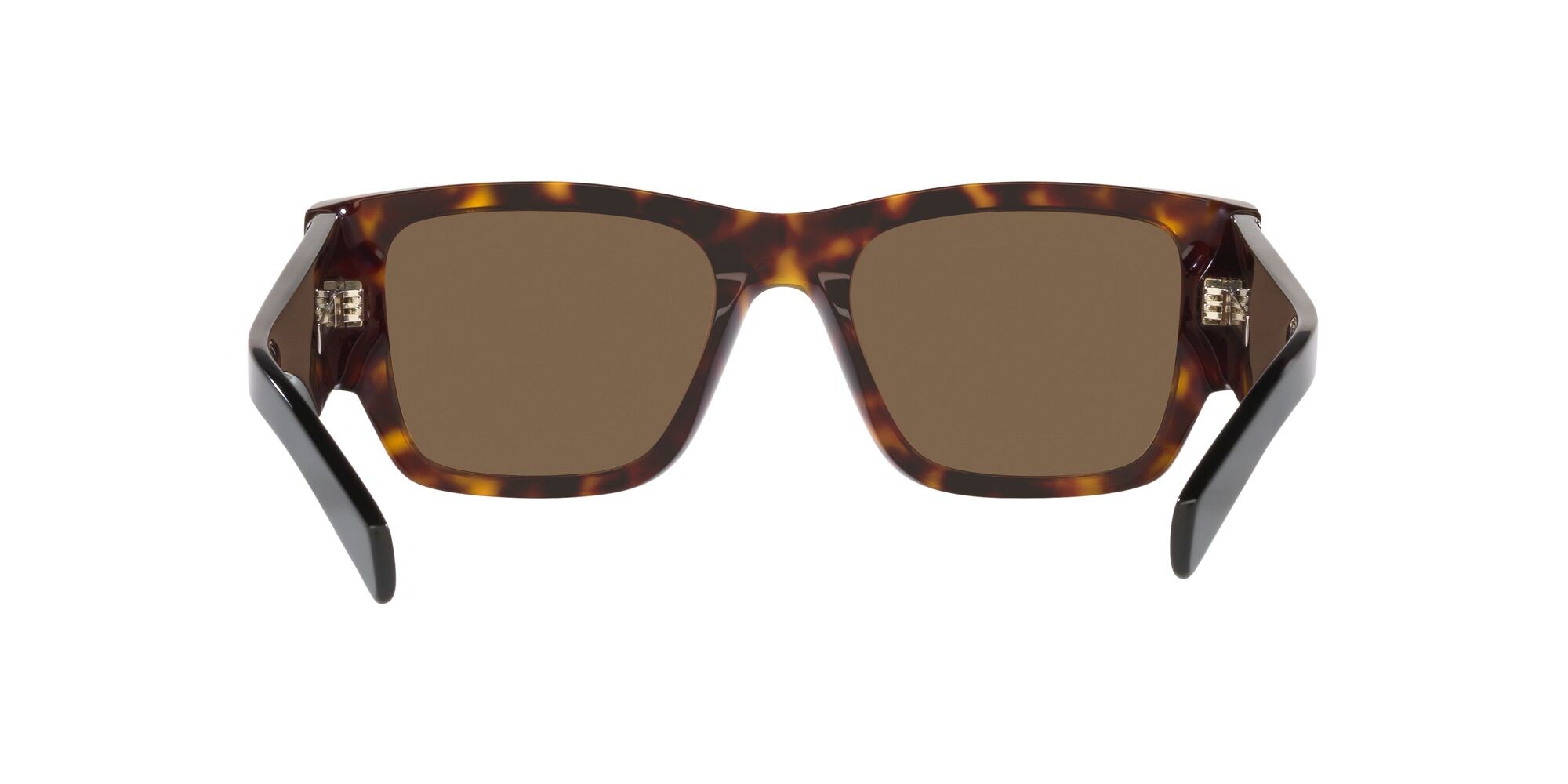 Sonnenbrillen Prada PR 10ZS (2AU06B) farbe tartarugato form quadratisch gläser marrone scuro