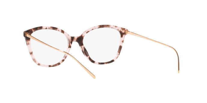 Eyeglasses Prada Conceptual PR 11VV (ROJ1O1) color pink havana shape square lenses demo lens