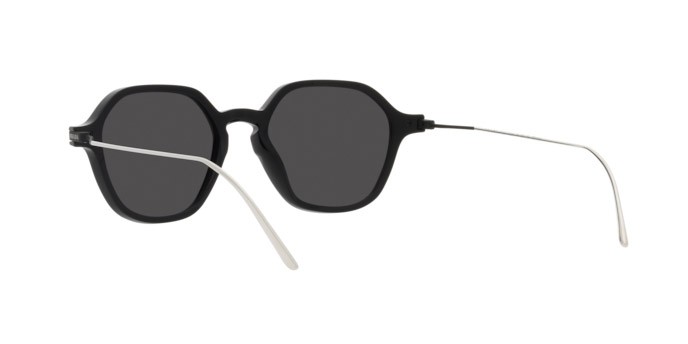 Sonnenbrillen Prada PR 11YS (1AB5S0) farbe nero form quadratisch gläser grigio scuro