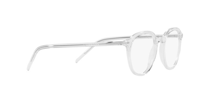 Brillen Prada PR 12YV (2AZ1O1) farbe crystal form pantos gläser demo lens