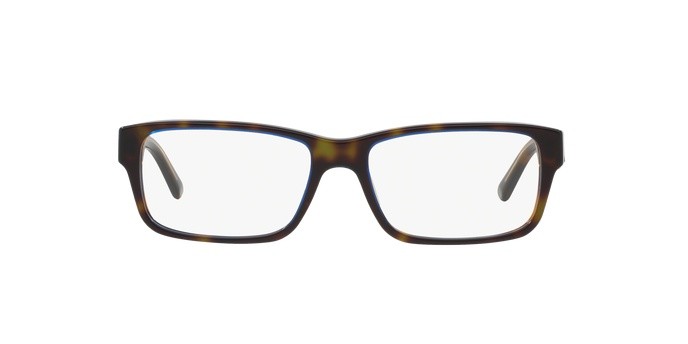 Eyeglasses Prada PR 16MV (ZXH1O1) color tortoise denim shape rectangle lenses demo lens