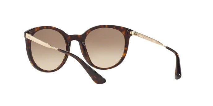 Sonnenbrillen Prada Cinema PR 17SSF (2AU3D0) farbe havana form pantos gläser brown gradient