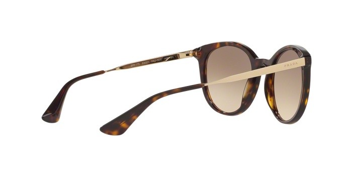 Sonnenbrillen Prada Cinema PR 17SSF (2AU3D0) farbe havana form pantos gläser brown gradient