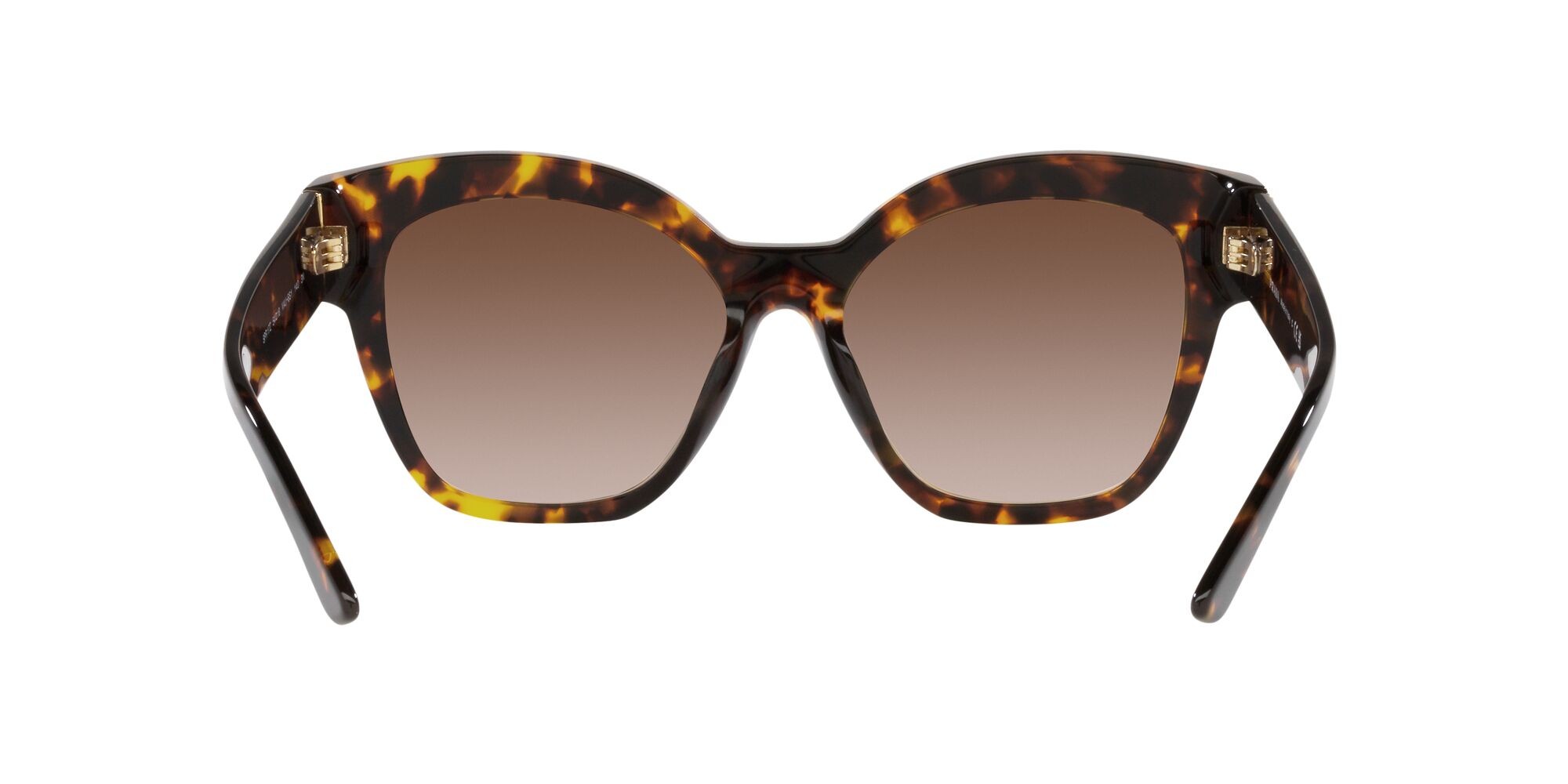 Sunglasses Prada PR 17ZS (VAU6S1) color miele tartarugato shape square lenses marrone sfumato