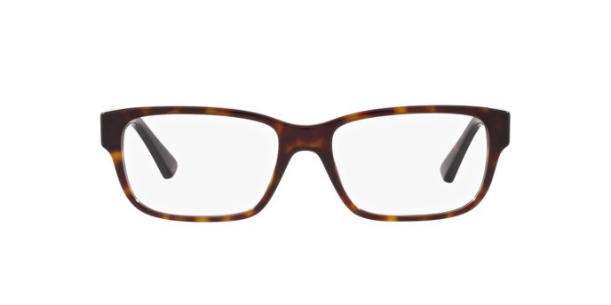 Eyeglasses Prada PR 18ZV (2AU1O1) color havana shape square lenses lente demo