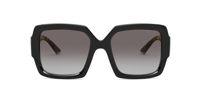 Sonnenbrillen Prada PR 21XS (1AB0A7) farbe black form quadratisch gläser grey gradient