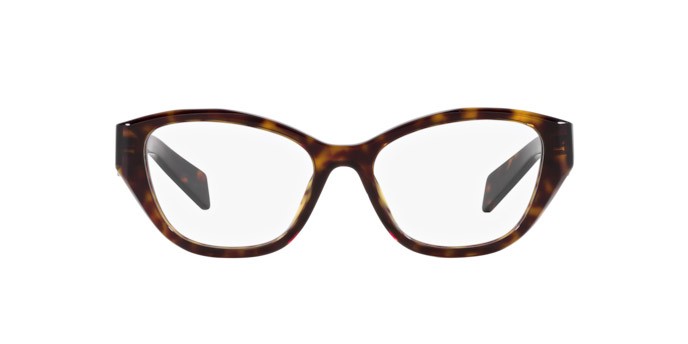 Eyeglasses Prada PR 21ZV (19J1O1) color tartarugato shape irregular lenses lente demo