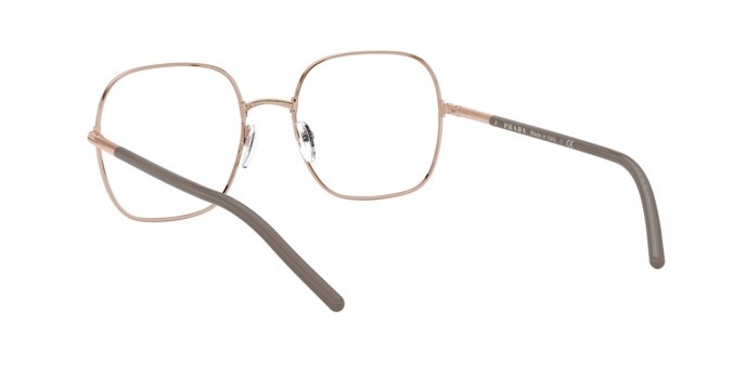 Eyeglasses Prada PR 56WV (02H1O1) color brown/beige shape rectangle lenses demo lens