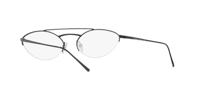 Brillen Prada Catwalk PR 62VV (1AB1O1) farbe black form pantos gläser demo lens