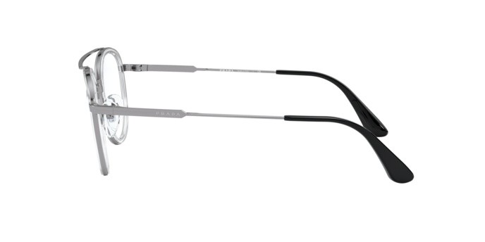 Brillen Prada PR 66XV (07A1O1) farbe trasparent form pantos gläser demo lens