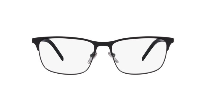 Eyeglasses Prada PR 66YV (1AB1O1) color black shape square lenses demo lens
