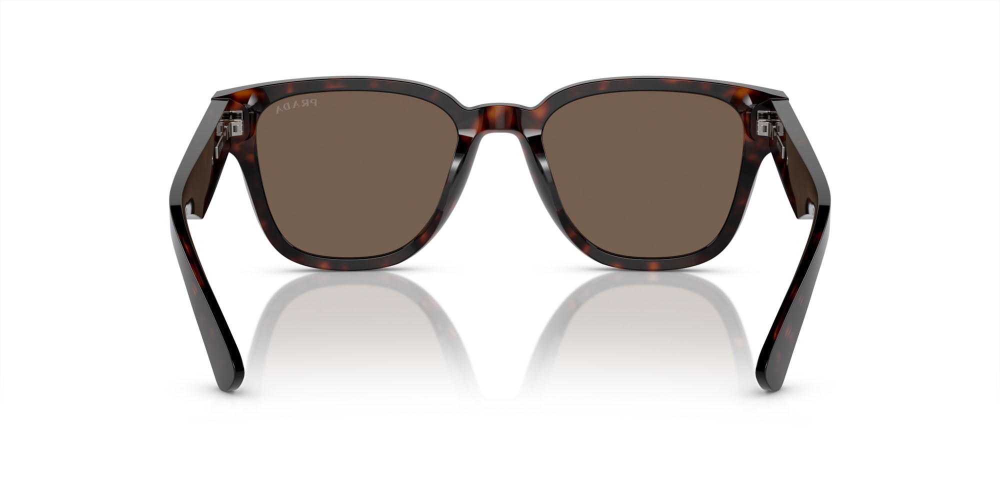Sunglasses Prada PR A04S (17N08T) color havana shape square lenses marrone