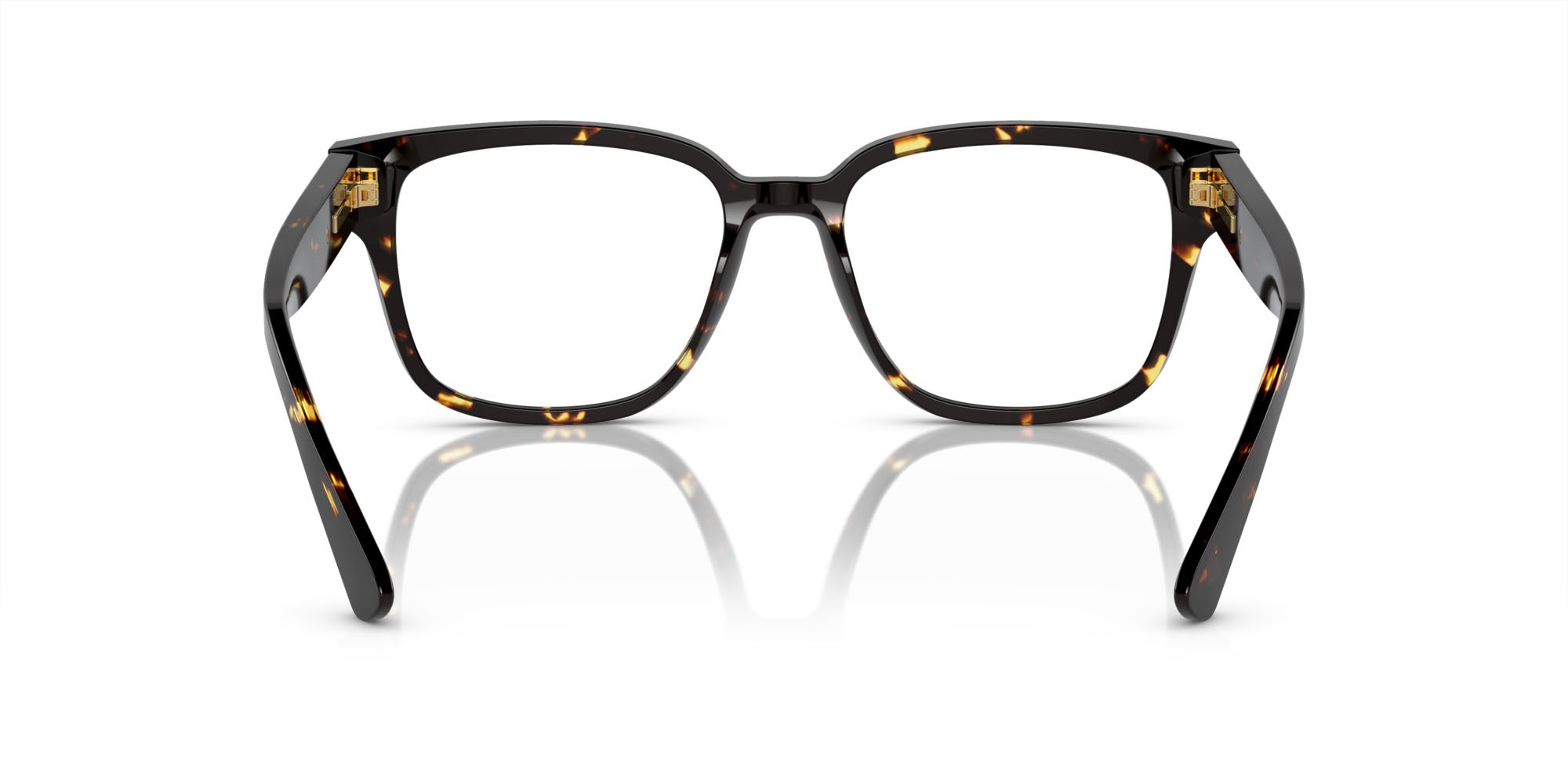 Eyeglasses Prada PR A09V (16O1O1) color nero havana/giallo shape square lenses lente demo