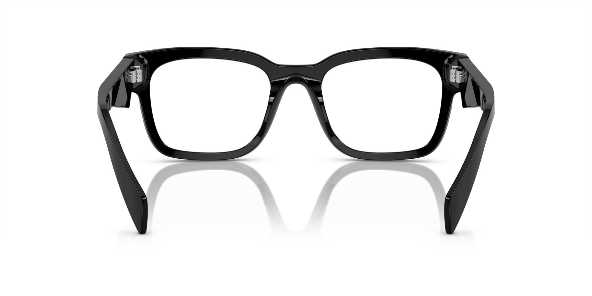 Eyeglasses Prada PR A10V (16K1O1) color nero shape square lenses lente demo
