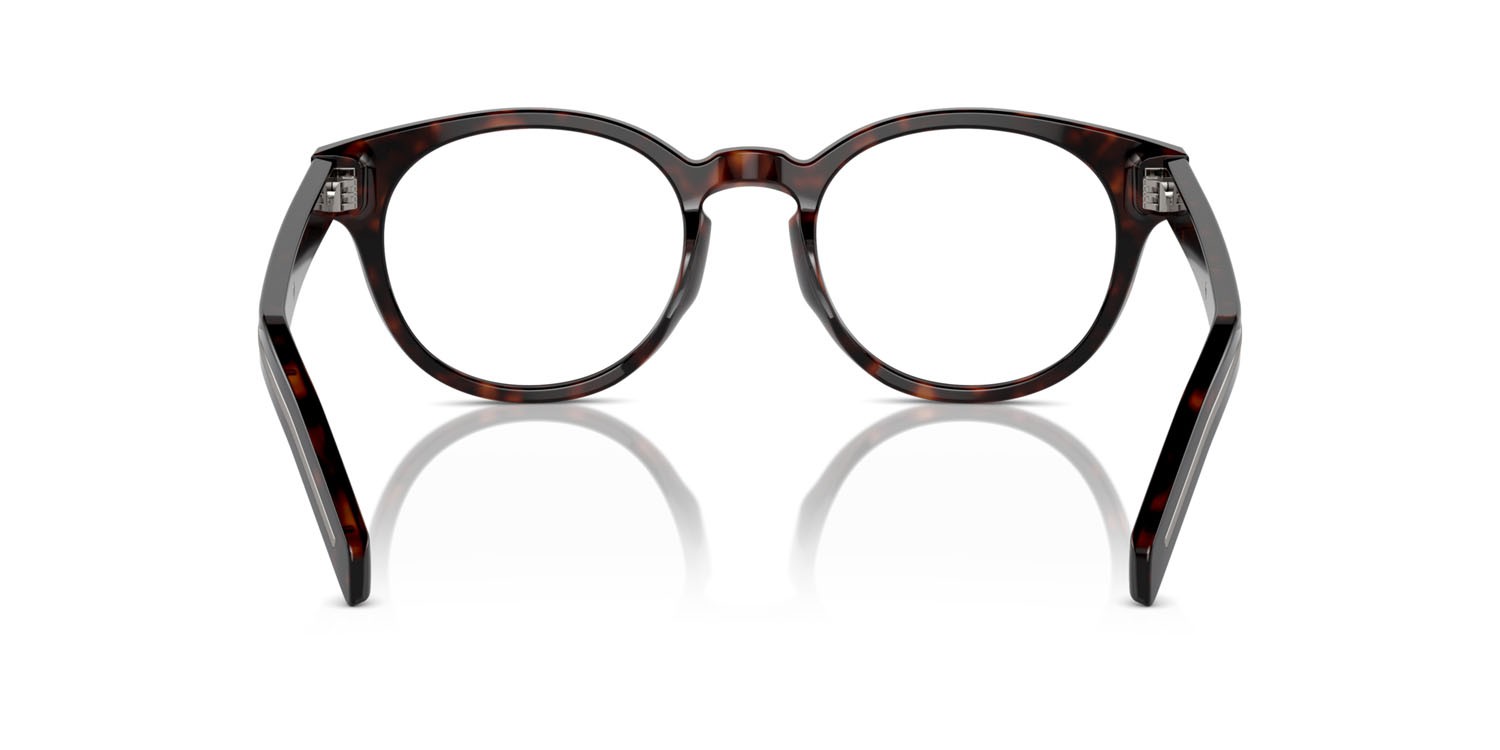 Eyeglasses Prada PR A14V (17N1O1) color radica tortoise shape pantos lenses lente demo