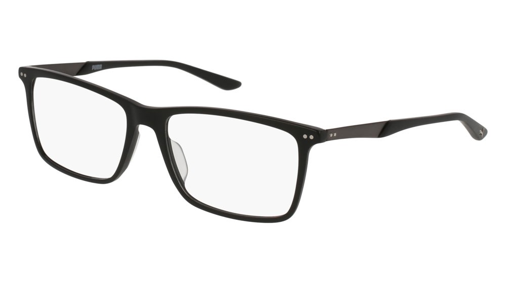 Eyeglasses Puma Active/fundamentals PU0096O-006 color ruthenium shape rectangle lenses transparent