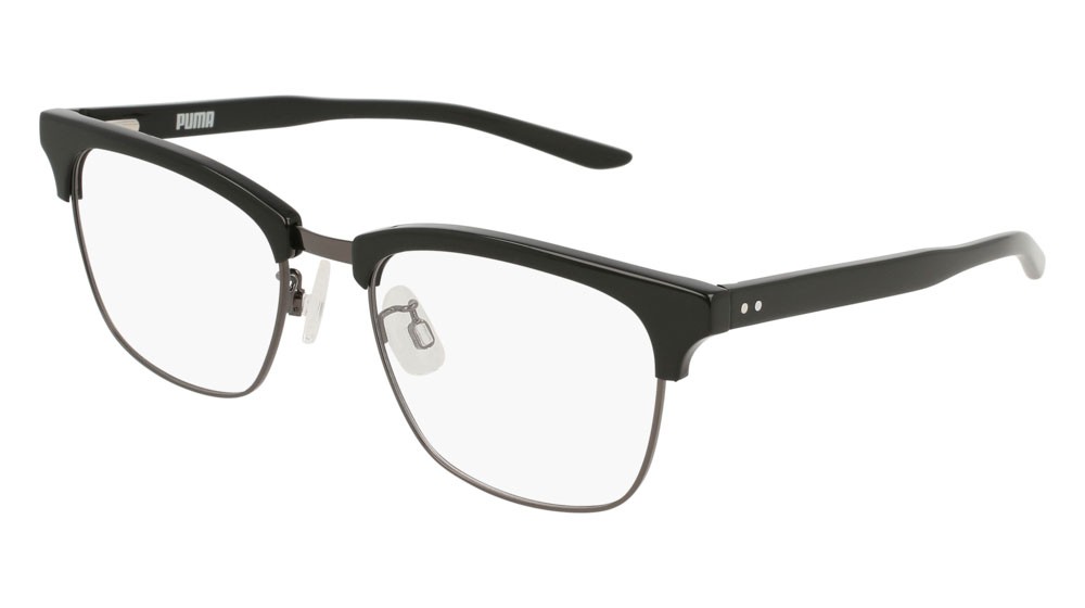 Eyeglasses Puma Active PU0172O-001 color black shape rectangle lenses transparent