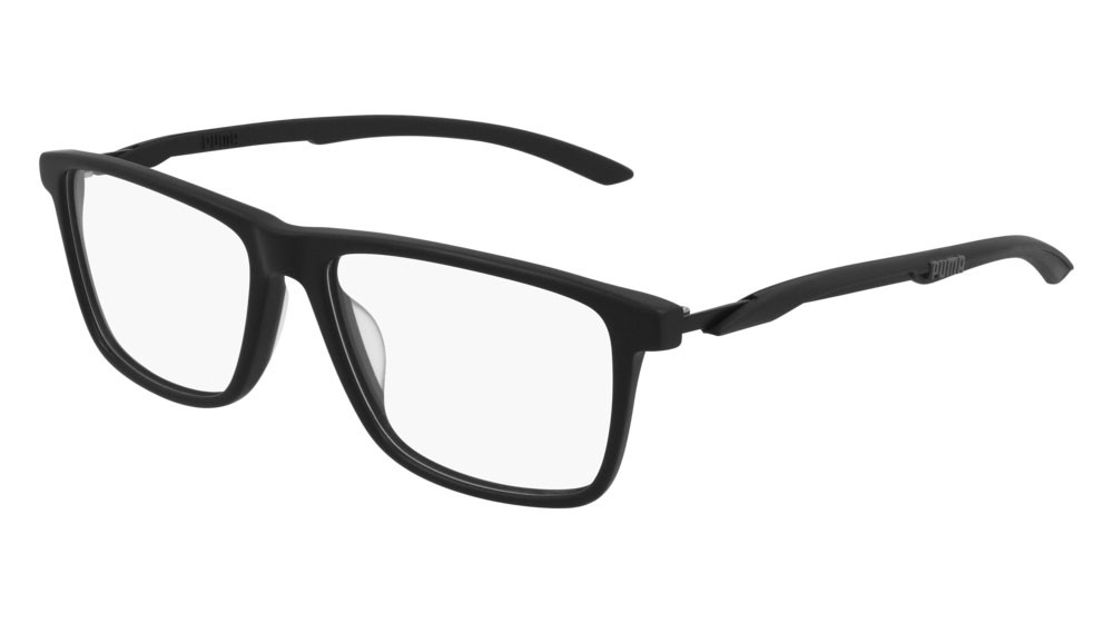 Occhiali da vista Puma Active PU0337O-001 colore black forma rettangolare lenti transparent
