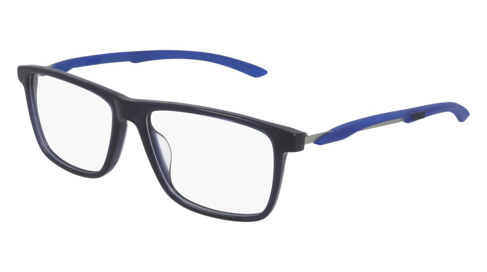Occhiali da vista Puma Active PU0337O-002 colore ruthenium forma rettangolare lenti transparent