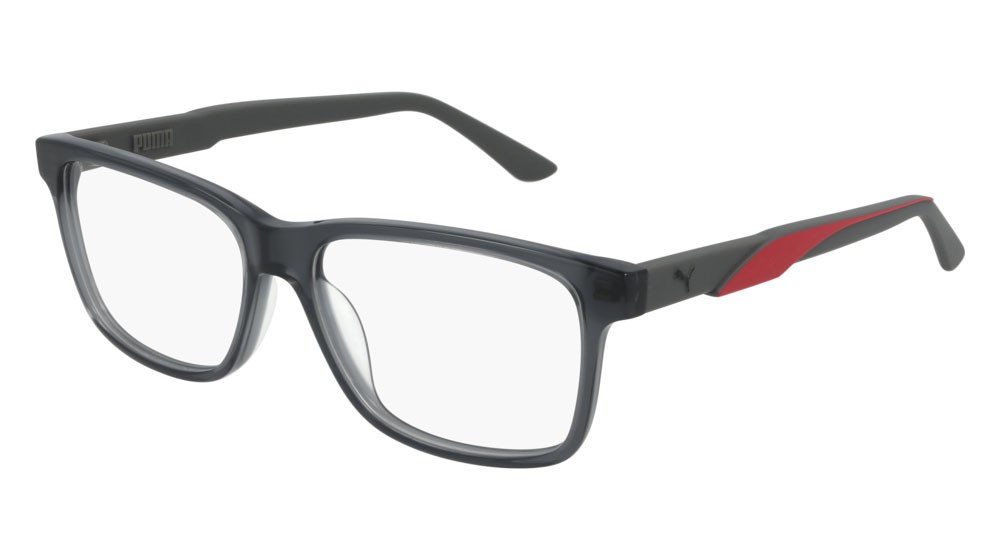 Occhiali da vista Puma Active PU0341O-004 colore grey forma rettangolare lenti transparent
