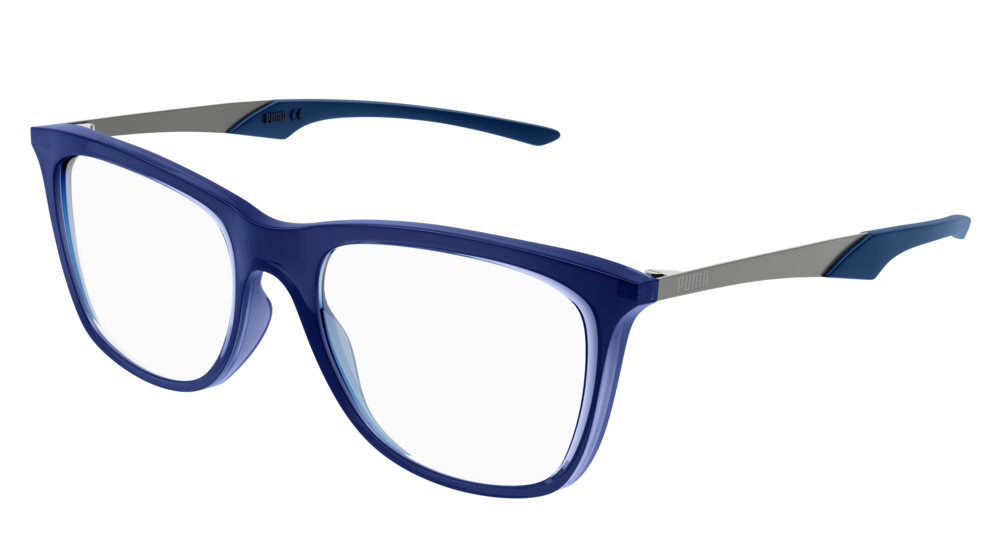 Occhiali da vista Puma Active PU0356O-002 colore ruthenium forma rettangolare lenti transparent