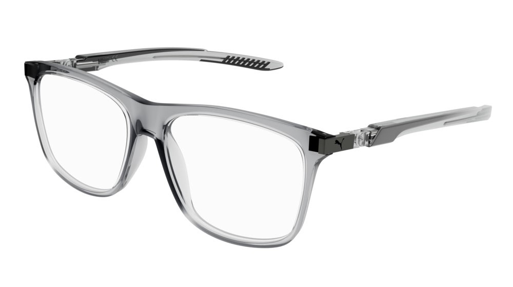 Occhiali da vista Puma Active PU0364O-004 colore grey forma rettangolare lenti transparent