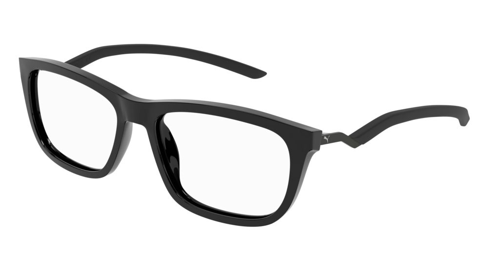 Occhiali da vista Puma Active PU0366O-001 colore black forma rettangolare lenti transparent