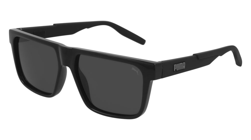 Sunglasses Puma Sportstyle PU0315S-001 color black shape rectangle lenses black
