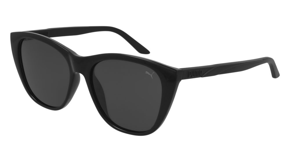 Sunglasses Puma Sportstyle PU0319S-001 color black shape cat eye lenses black