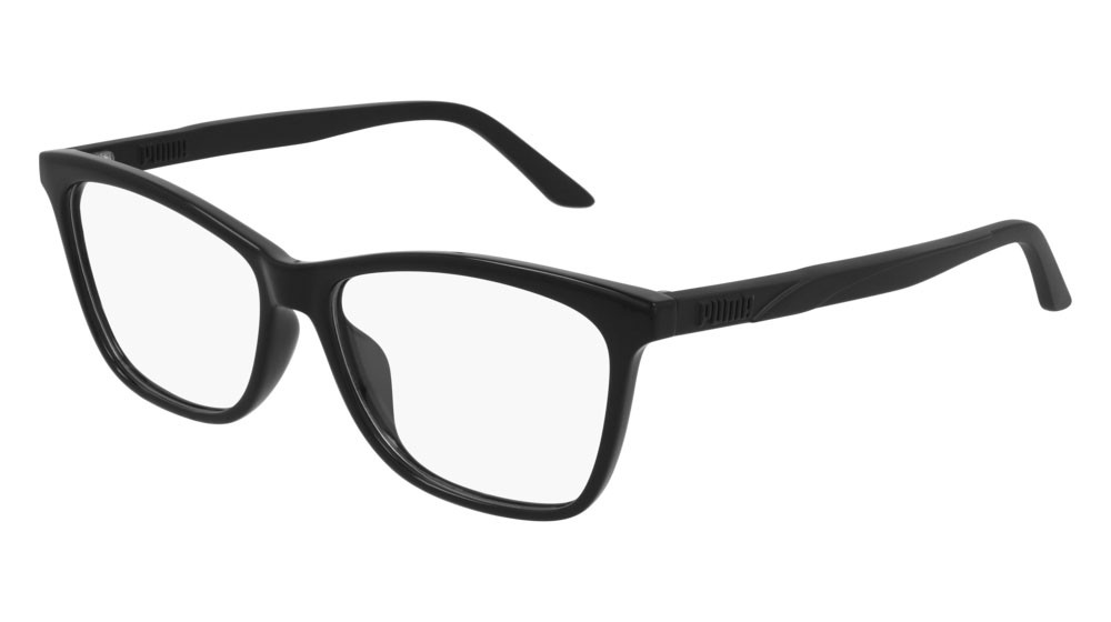 Occhiali da vista Puma Sportstyle PU0335O-001 colore black forma cat eye lenti transparent