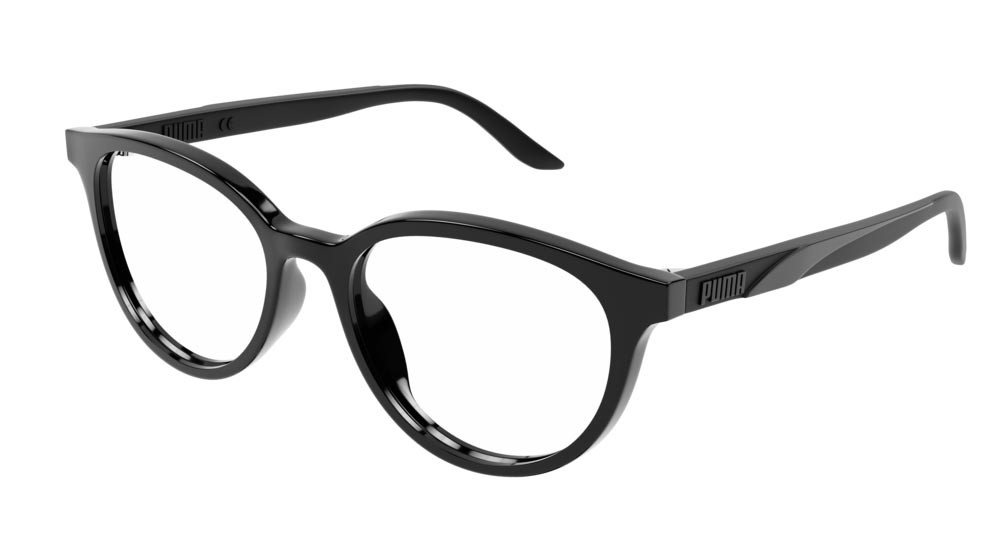 Occhiali da vista Puma Sportstyle PU0346O-001 colore black forma rotondo lenti transparent