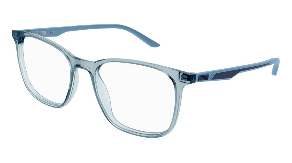 Eyeglasses Puma Sportstyle PU0371O-004 color grey shape rectangle lenses transparent