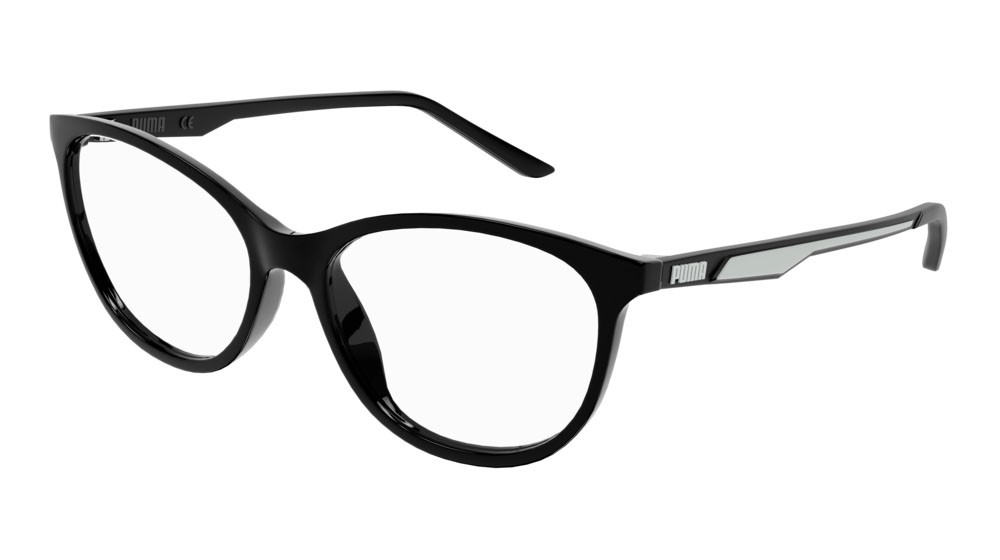Occhiali da vista Puma Sportstyle PU0372O-001 colore black forma rotondo lenti transparent