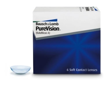  PureVision - Lenti a contatto mensili (6 lenti) 