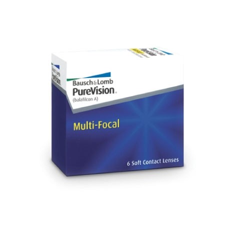  PureVision Multifocal - Lenti a contatto mensili (6 lenti) 