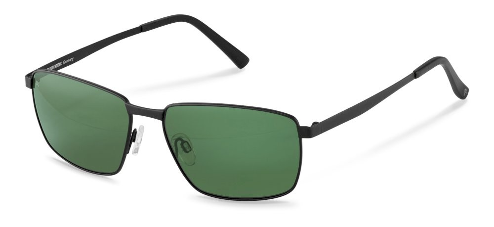 Occhiali da sole Rodenstock R1444 (A152) colore black lenti antiriflesso - green