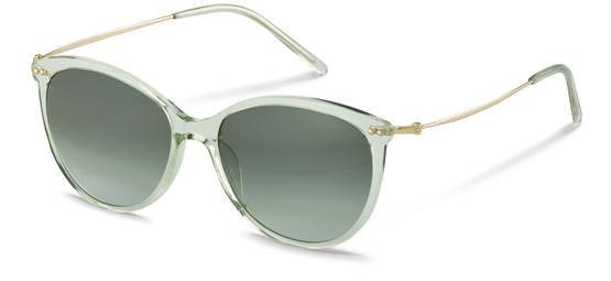 Sunglasses Rodenstock R3311 (D123) color light green - gold lenses antiriflesso - green gradient