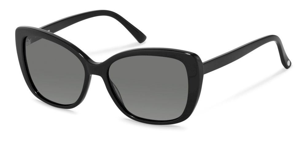 Occhiali da sole Rodenstock R3323 (D196) colore black lenti antiriflesso - smoke