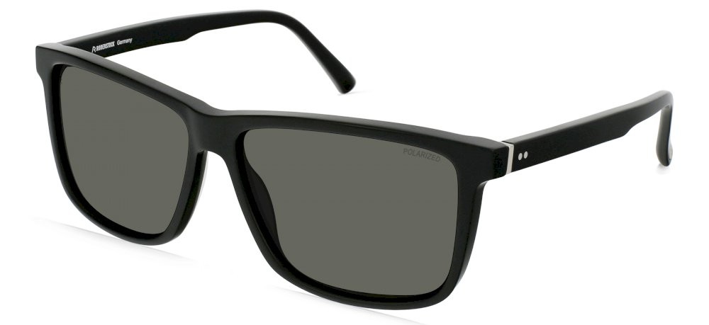 Sonnenbrillen Rodenstock R3327 (A445) farbe black gläser antiriflesso - smoke