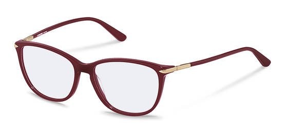 Brillen Rodenstock R5328 (C000) farbe dark red, rose gold 