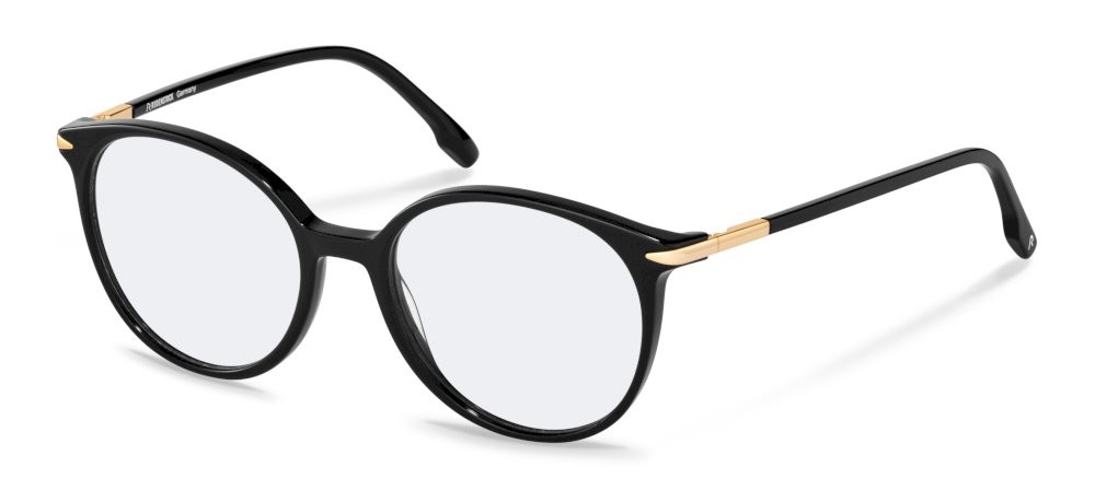Eyeglasses Rodenstock R5364 (A000) color black, gold 